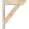 Ekena Millwork Traditional Slat Smooth Outlooker, Douglas Fir, 5 1/2"W x 20"D x 24"H OUT06X20X24TRA06SDF - alternate 2